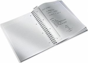 Leitz Kołonotatnik w kratkę A4 PP Leitz WOW, biały 46380001 2