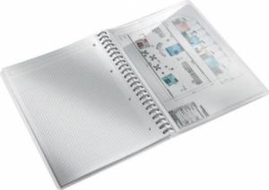 Leitz Kołonotatnik w kratkę A4 PP Leitz WOW, biały 46380001 4