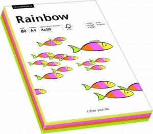 Rainbow Papier xero kolorowy RAINBOW mix pastelowy 100ark 88043187 1