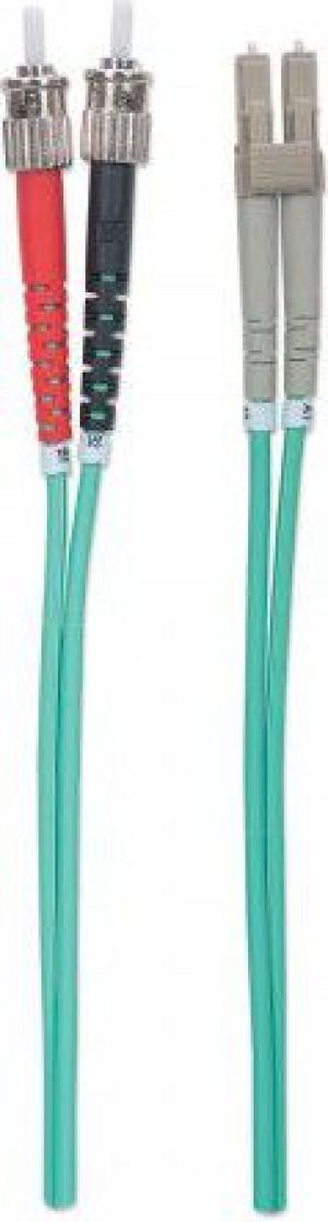 Intellinet Network Solutions Patchcord światłowodowy OM3 50/125 MM ST-LC Duplex 2m (751001) 4
