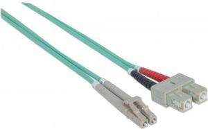Intellinet Network Solutions Patchcord światłowodowy OM3 50/125 MM LC-SC Duplex 1m (750912) 4