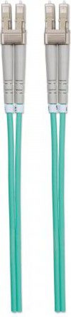 Intellinet Network Solutions Patchcord światłowodowy OM3 50/125 MM LC-LC Duplex 1m (750868) 2