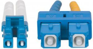 Intellinet Network Solutions Patchcord światłowodowy OS2 9/125 SM SC-LC Duplex 1m (473965) 2