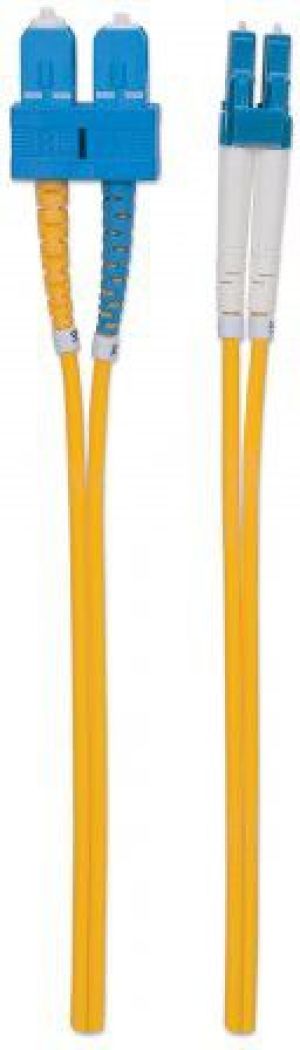 Intellinet Network Solutions Patchcord światłowodowy OS2 9/125 SM SC-LC Duplex 1m (473965) 3