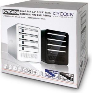 Kieszeń Icy Dock Obudowa MB561U3S-4SB, Czarna (MB561U3S-4SB R1) 10