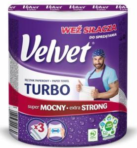 Velvet Ręcznik VELVET TURBO 3 warstwy 300 listków 3
