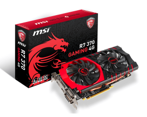 Karta graficzna MSI Radeon R7 370 LE 4GB GDDR5 (256 Bit) HDMI, 2xDVI, DP, BOX (R7 370 GAMING 4G LE) 1