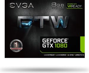 Karta graficzna EVGA GeForce GTX 1080 FTW Gaming ACX 3.0 8GB GDDR5X (256 Bit) DVI-D, 3xDP, HDMI, BOX (08G-P4-6286-KR) 8