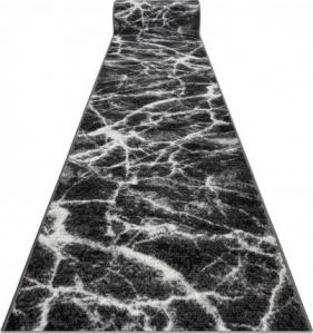 Dywany Łuszczów CHODNIK BCF MORAD Marmur antracyt / czarny 70 cm, 70x980 cm 1