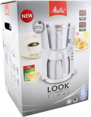 Ekspres przelewowy Melitta  Look Therm Timer 1011-15 Biały 6
