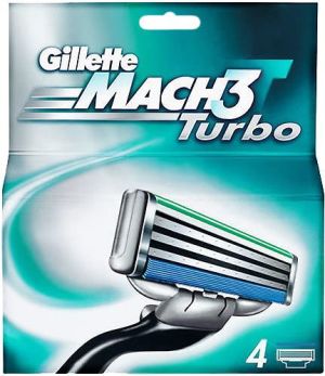 Gillette Mach3 Turbo Wkład do maszynki do golenia 4szt 1