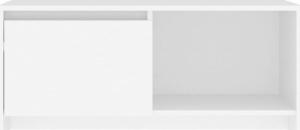 vidaXL vidaXL Szafka pod TV, biała, 90x35x40 cm, płyta wiórowa 5