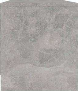 vidaXL vidaXL Szafka pod TV, szarość betonu, 90x35x40 cm, płyta wiórowa 6