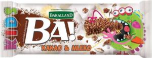 bakalland Baton BA! kakao i mleko Bakalland, 25g 1