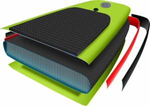 vidaXL Nadmuchiwana deska SUP z akcesoriami, zielona, 360x81x10 cm 9