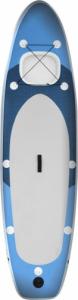 vidaXL Nadmuchiwana deska SUP z akcesoriami, błękitna, 300x76x10 cm 3