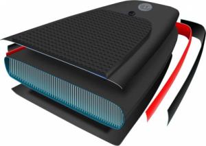 vidaXL Nadmuchiwana deska SUP z akcesoriami, czarna, 360x81x10 cm 9