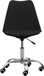 Krzesło biurowe vidaXL 338301 Czarne 2