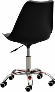 Krzesło biurowe vidaXL 338301 Czarne 4