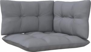 vidaXL vidaXL 3-osobowa sofa ogrodowa z szarymi poduszkami, drewno sosnowe 6