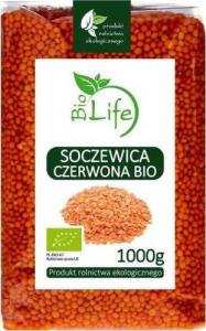 BIO LIFE Soczewica czerwona 1kg EKO Bio Life 1