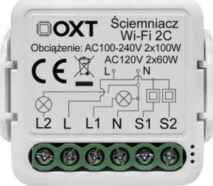 OXT Ściemniacz OXT Mini Sterownik 2 Obwody WiFi TUYA 1