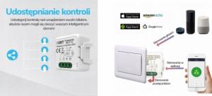 OXT Moduł mini przekaźnik 2 obw. bez N ZigBee TUYA 2