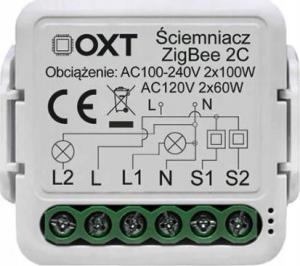 OXT Moduł OXT mini ściemniacz 2 obwody ZigBee TUYA 1