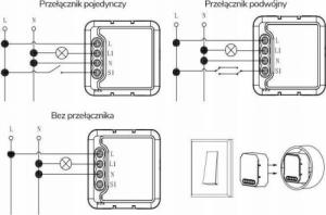 OXT OXT Mini Przekaźnik 1 Obwód ZigBee TUYA 14