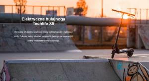 Hulajnoga elektryczna Techlife X5 z dodatkowym wyposażeniem 3