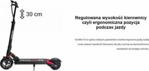 Hulajnoga elektryczna Techlife X5 z dodatkowym wyposażeniem 9