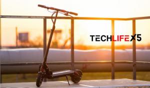 Hulajnoga elektryczna Techlife X5 z dodatkowym wyposażeniem 10