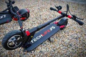 Hulajnoga elektryczna Techlife X5 z dodatkowym wyposażeniem 11