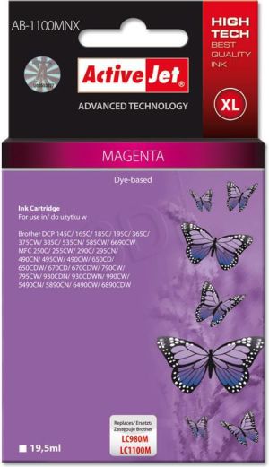Tusz Activejet tusz AB-1100MNX / LC-1100M / LC-980M (magenta) 2