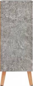 vidaXL Szafka, szarość betonu, 60x30x72 cm, płyta wiórowa 5
