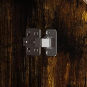 vidaXL Szafka, przydymiony dąb, 60x30x72 cm, płyta wiórowa 3