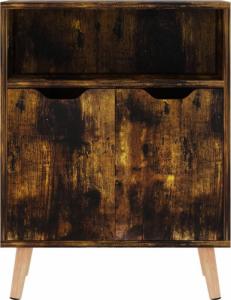 vidaXL Szafka, przydymiony dąb, 60x30x72 cm, płyta wiórowa 4