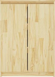 vidaXL Szafka boczna, 60x36x84 cm, lite drewno sosnowe 6