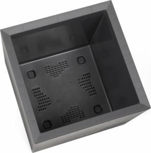 Lamela Doniczka Karo na kółkach 40x40 Eco* Wood DESKA 3