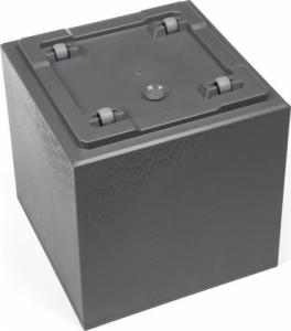 Lamela Doniczka Karo na kółkach 40x40 Eco* Wood DESKA 4