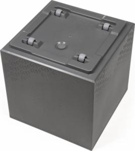 Lamela Doniczka Karo na kółkach 40x40 Eco* Wood DESKA 5