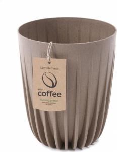 Lamela Doniczka+Wkład Mira Eco* Coffe Latte H 297 Fi 25cm 3