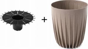 Lamela Doniczka+Wkład Mira Eco* Coffe Latte H 297 Fi 25cm 4