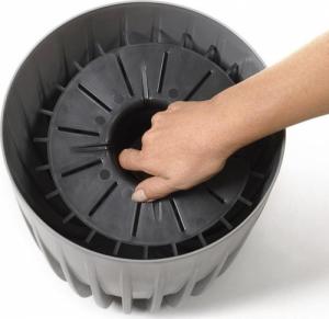 Lamela Doniczka+Wkład Mira Eco* Coffe Latte H 297 Fi 25cm 7