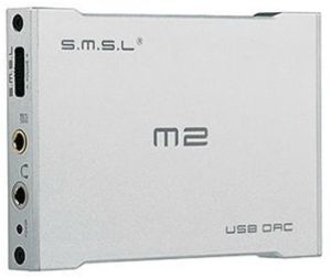 Wzmacniacz słuchawkowy SMSL M2 Silver Portable headphone amplifier external DAC decoder sound card 7