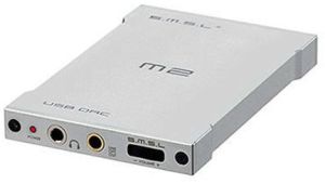 Wzmacniacz słuchawkowy SMSL M2 Silver Portable headphone amplifier external DAC decoder sound card 1