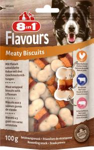 8in1 Przysmak FLAVOURS Meaty Biscuits 100g 1