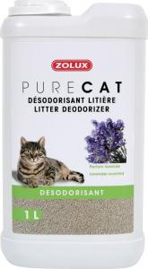 Zolux Dezodorant do żwirku Purecat o zapachu lawendy 1 l 1