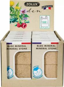 Zolux Kostki mineralne dla gryzoni i królików EDEN naturalna 2szt. x 100g 3