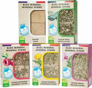 Zolux Kostki mineralne dla gryzoni i królików EDEN naturalna 2szt. x 100g 5